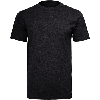 Abbigliamento Uomo T-shirt maniche corte Build Your Brand Round Neck Nero