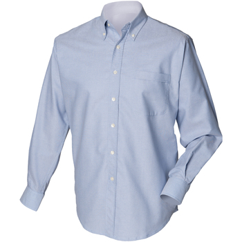 Abbigliamento Uomo Camicie maniche lunghe Henbury HB510 Blu