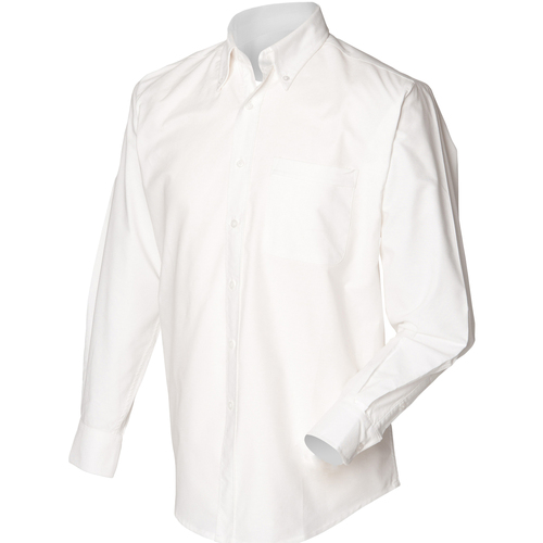 Abbigliamento Uomo Camicie maniche lunghe Henbury HB510 Bianco