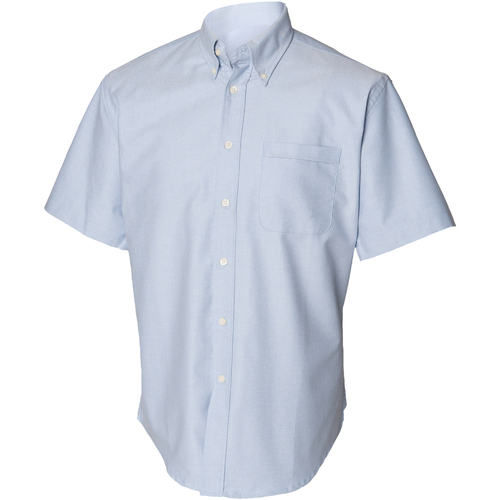 Abbigliamento Uomo Camicie maniche corte Henbury HB515 Blu