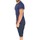 Abbigliamento Uomo T-shirt maniche corte Malu Shoes T- shirt basic uomo in cotone elastico blu avion slim fit giroc Blu