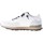 Scarpe Donna Sneakers basse Ishikawa Donna sneaker in pelle BIANCO e camoscio grigio Bianco