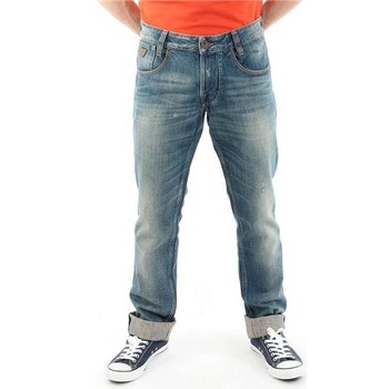 Abbigliamento Uomo Jeans dritti Guess Outlaw M22068D0EW1 LINI Blu
