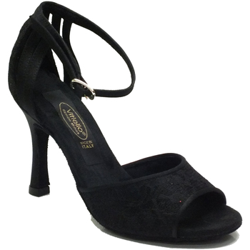 Scarpe Donna Sandali Vitiello Dance Shoes Scarpa da donna per ballo tango in macramè nero Macramè Nero