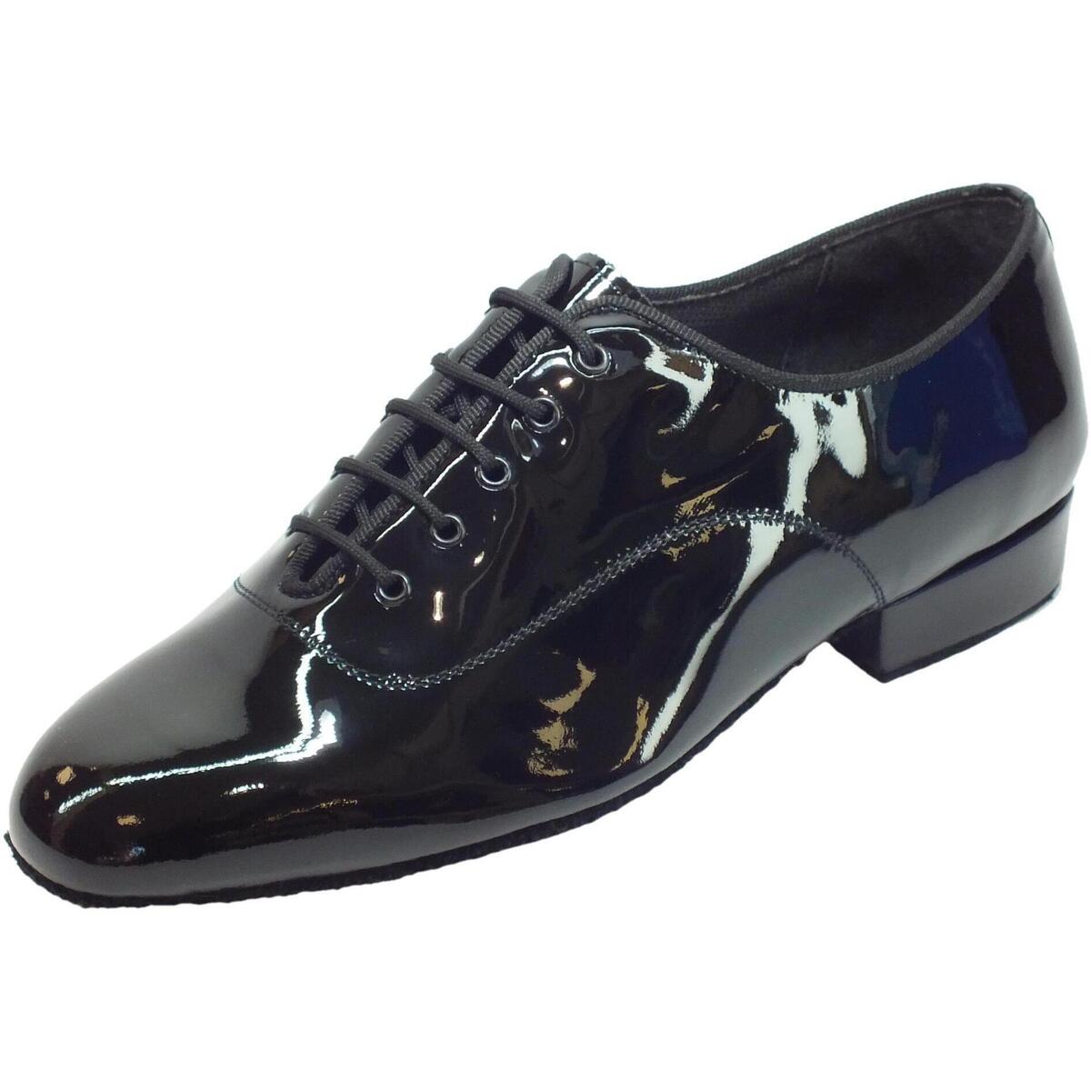 Scarpe Uomo Sandali sport Vitiello Dance Shoes Classic vernice Nero