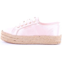 Scarpe Donna Sneakers alte Superga s00c4w0-2730-satincotmetropew 914-rosa