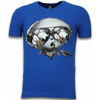 Abbigliamento Uomo T-shirt maniche corte Local Fanatic 75944489 Blu