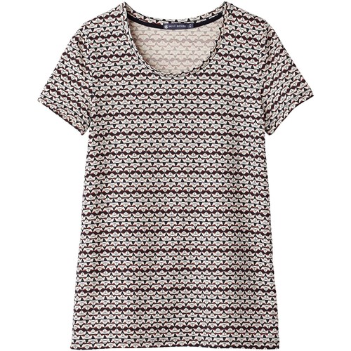 Abbigliamento Donna T-shirt maniche corte Petit Bateau Tee Shirt MC 1062072220 Multicolor Multicolore