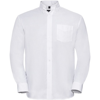 Abbigliamento Uomo Camicie maniche lunghe Russell 932M Bianco