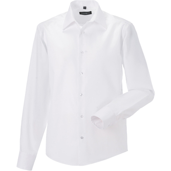Abbigliamento Uomo Camicie maniche lunghe Russell 958M Bianco