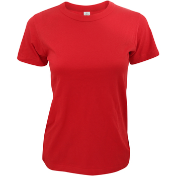 Abbigliamento Donna T-shirt maniche corte B And C TW040 Rosso