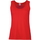 Abbigliamento Donna Top / T-shirt senza maniche Fruit Of The Loom 61376 Rosso