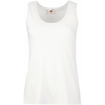 Abbigliamento Donna Top / T-shirt senza maniche Fruit Of The Loom 61376 Bianco