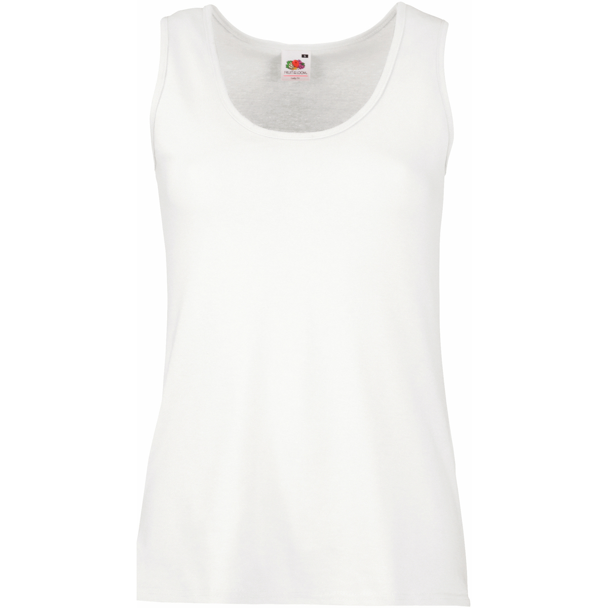 Abbigliamento Donna Top / T-shirt senza maniche Fruit Of The Loom 61376 Bianco