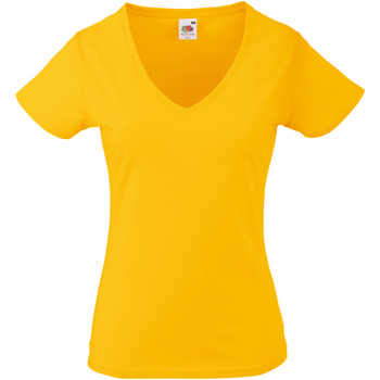 Abbigliamento Donna T-shirt maniche corte Fruit Of The Loom 61398 Multicolore