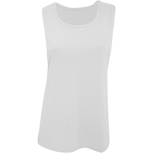 Abbigliamento Donna Top / T-shirt senza maniche Bella + Canvas BE8803 Bianco