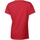 Abbigliamento Donna T-shirt maniche corte Gildan Missy Fit Rosso