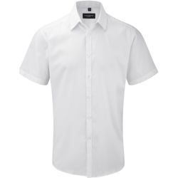 Abbigliamento Uomo Camicie maniche corte Russell 963M Bianco