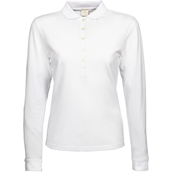 Abbigliamento Donna Polo maniche lunghe Tee Jays TJ146 Bianco