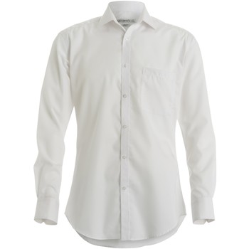 Abbigliamento Uomo Camicie maniche lunghe Kustom Kit KK113 Bianco