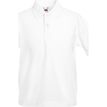 Abbigliamento Unisex bambino T-shirt & Polo Fruit Of The Loom 63417 Bianco