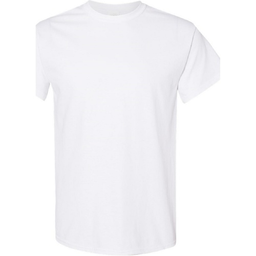 Abbigliamento Uomo T-shirt maniche corte Gildan Heavy Bianco