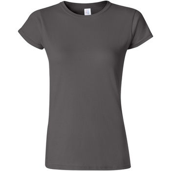 Abbigliamento Donna T-shirt maniche corte Gildan Soft Grigio