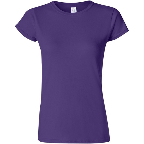 Abbigliamento Donna T-shirt maniche corte Gildan Soft Viola