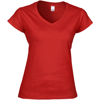 Abbigliamento Donna T-shirt maniche corte Gildan Soft Style Rosso