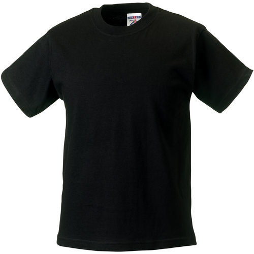 Abbigliamento Unisex bambino T-shirts a maniche lunghe Jerzees Schoolgear ZT180B Nero