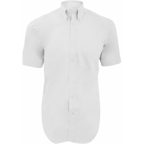 Abbigliamento Uomo Camicie maniche corte Kustom Kit KK109 Bianco