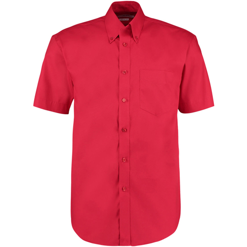 Abbigliamento Uomo Camicie maniche corte Kustom Kit KK109 Rosso