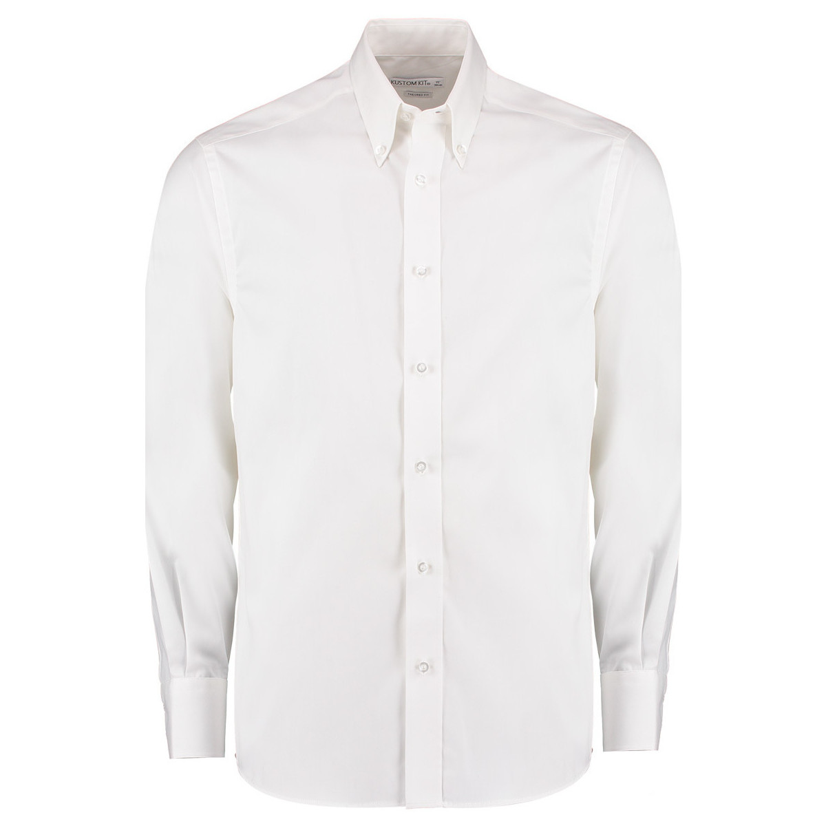 Abbigliamento Uomo Camicie maniche lunghe Kustom Kit KK131 Bianco