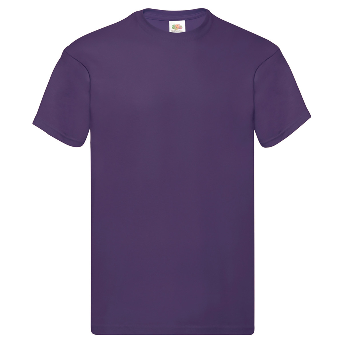 Abbigliamento Uomo T-shirt maniche corte Fruit Of The Loom Original Viola