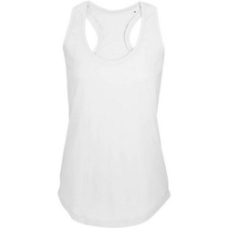 Abbigliamento Donna Top / T-shirt senza maniche Sols Moka Bianco