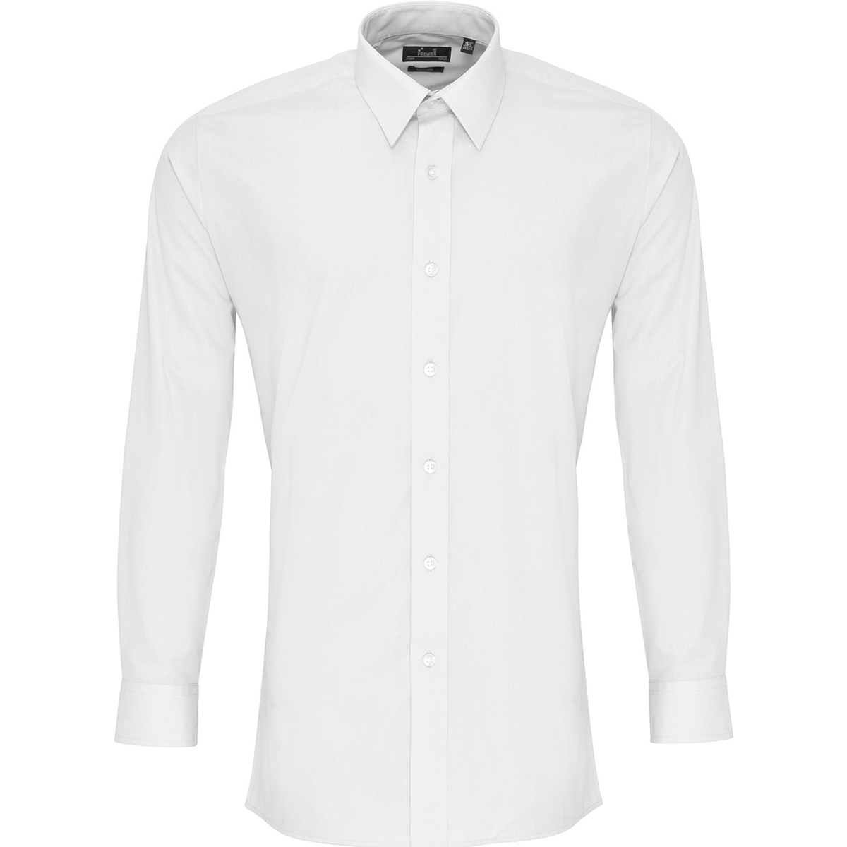 Abbigliamento Uomo Camicie maniche lunghe Premier PR204 Bianco
