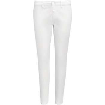 Abbigliamento Donna Pantaloni Sols 01425 Bianco