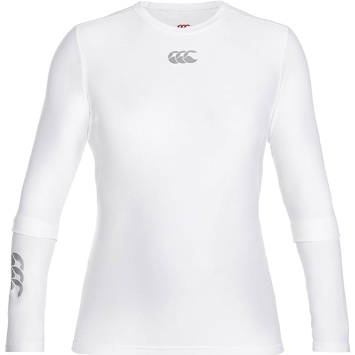 Abbigliamento Donna T-shirts a maniche lunghe Canterbury CN360 Bianco