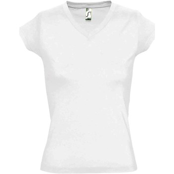Abbigliamento Donna T-shirt maniche corte Sols Moon Bianco