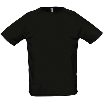 Abbigliamento Uomo T-shirt maniche corte Sols 11939 Nero