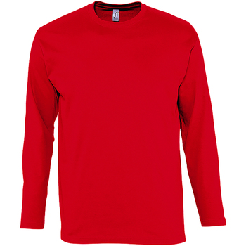 Abbigliamento Uomo T-shirts a maniche lunghe Sols Monarch Rosso