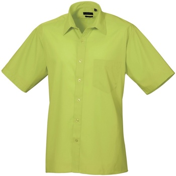 Abbigliamento Uomo Camicie maniche corte Premier PR202 Verde