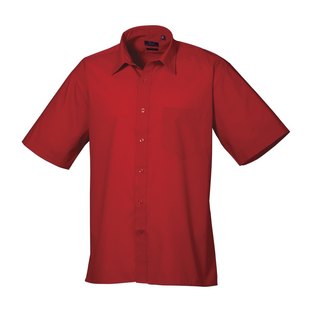 Abbigliamento Uomo Camicie maniche corte Premier PR202 Rosso