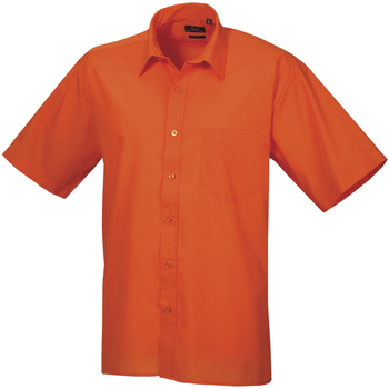 Abbigliamento Uomo Camicie maniche corte Premier PR202 Arancio