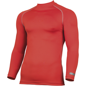 Abbigliamento Uomo T-shirts a maniche lunghe Rhino RH001 Rosso