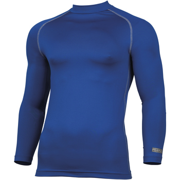 Abbigliamento Uomo T-shirts a maniche lunghe Rhino RH001 Blu