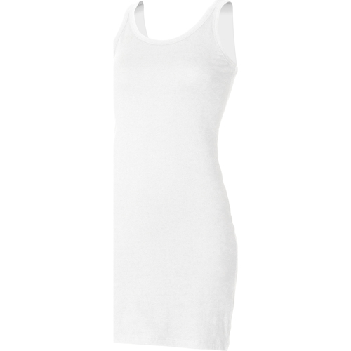 Abbigliamento Donna Top / T-shirt senza maniche Skinni Fit SK104 Bianco