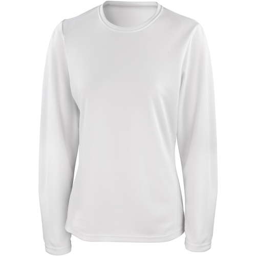 Abbigliamento Donna T-shirts a maniche lunghe Spiro S254F Bianco