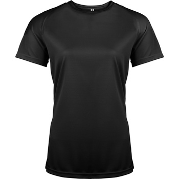 Abbigliamento Donna T-shirts a maniche lunghe Kariban Proact PA439 Nero