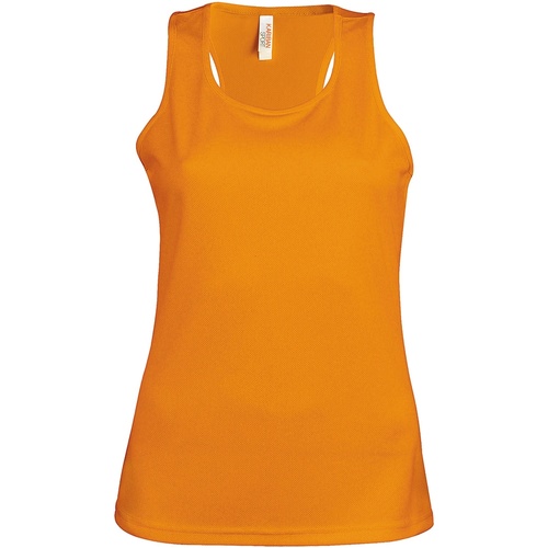 Abbigliamento Donna Top / T-shirt senza maniche Kariban Proact Proact Arancio